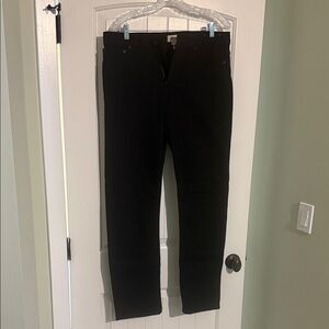 Madewell Men's Straight Black Jeans